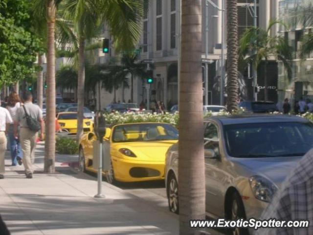 Ferrari F430 spotted in Beverly Hills, California