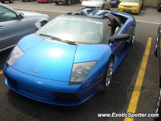 Lamborghini Murcielago spotted in Elmhurst, Illinois