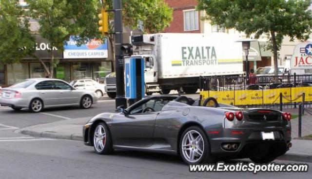 Ferrari F430 spotted in Calgary, Alberta, Canada