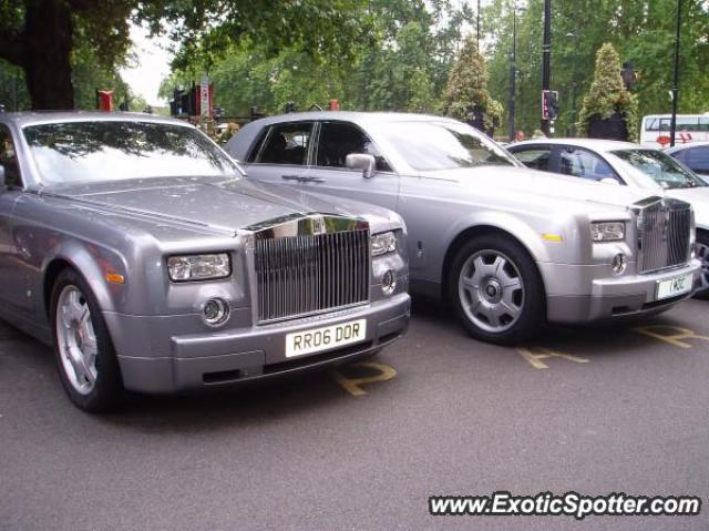 Rolls Royce Phantom spotted in London, United Kingdom