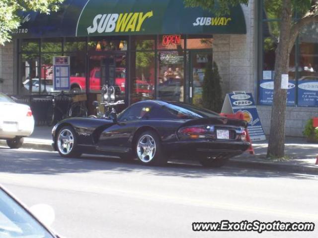 Dodge Viper spotted in Calgary, Canada