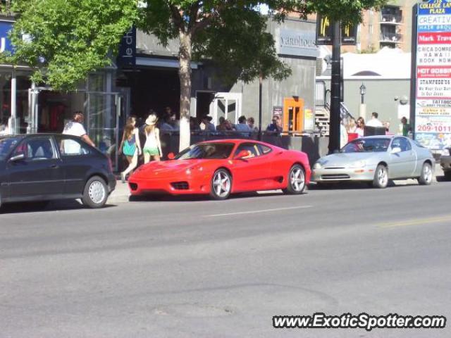 Ferrari 360 Modena spotted in Calgary, Canada