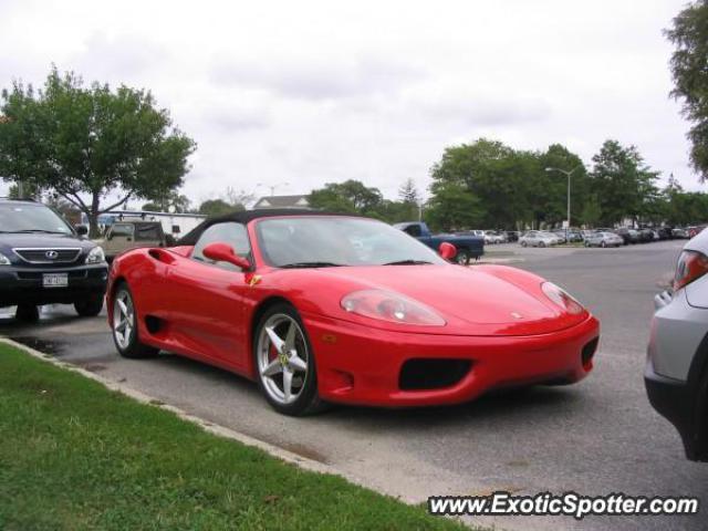 Ferrari 360 Modena spotted in South Hampton, New York