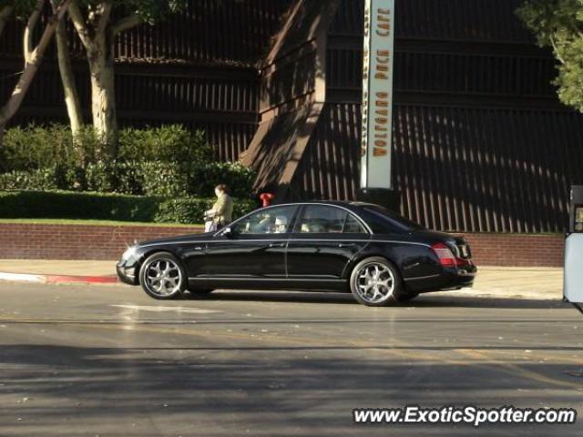 Mercedes Maybach spotted in Irvine, California