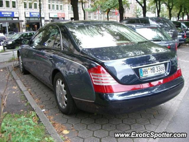 Mercedes Maybach spotted in Hamburg, Germany