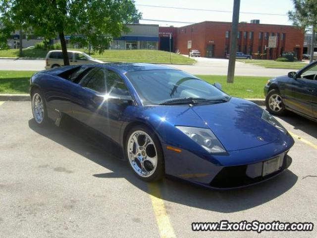 Lamborghini Murcielago spotted in Toronto, Canada