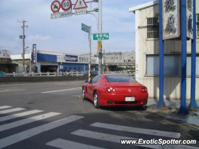 Ferrari 456 spotted in Hsinchu, Taiwan