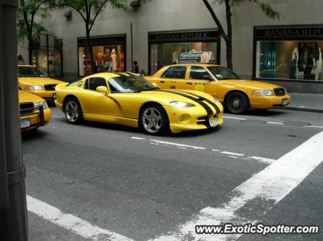 Dodge Viper spotted in New York, New York