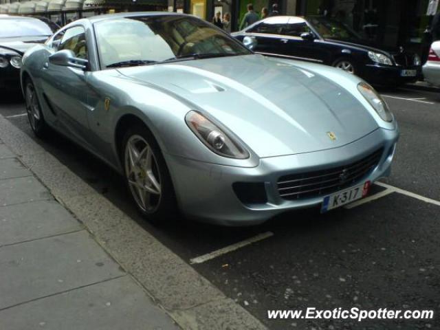 Ferrari 599GTB spotted in London, United Kingdom