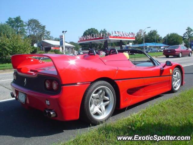 Ferrari F50 spotted in East Norwich, New York