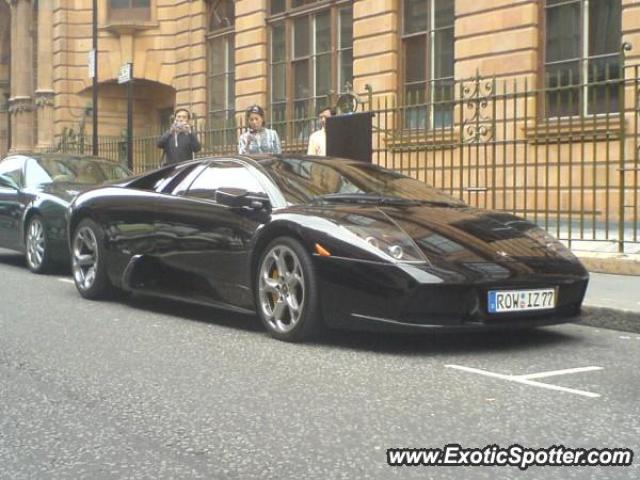 Lamborghini Murcielago spotted in London, United Kingdom