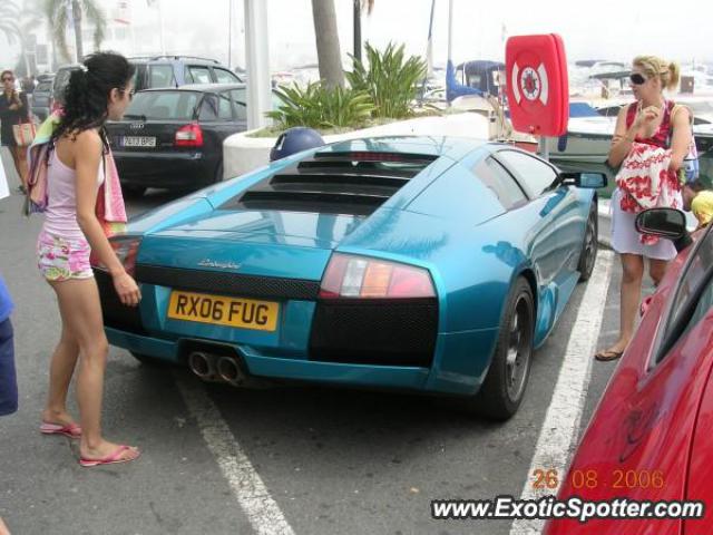 Lamborghini Murcielago spotted in Puerta banus, Spain