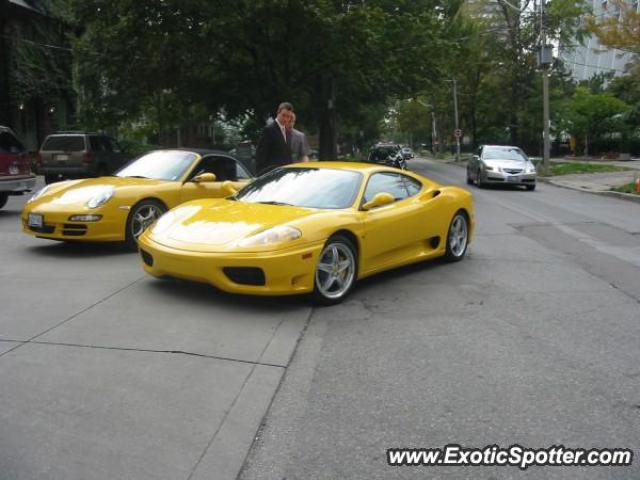 Ferrari 360 Modena spotted in Toronto, Canada