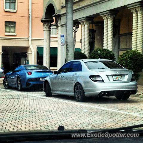 Ferrari California spotted in Boca Raton, Florida