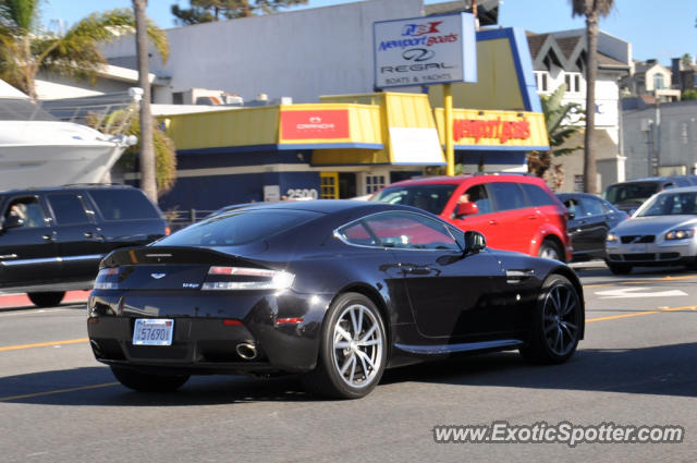 Aston Martin Vantage spotted in Newport Beach, California