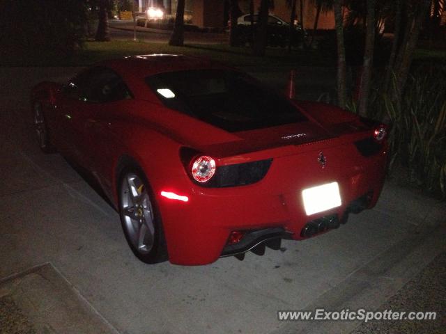 Ferrari 458 Italia spotted in Acapulco, Mexico