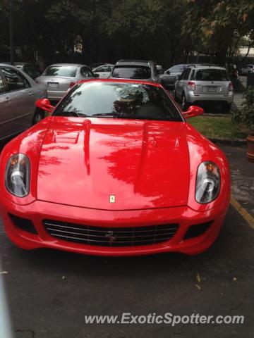 Ferrari 599GTB spotted in Mexico City, Mexico