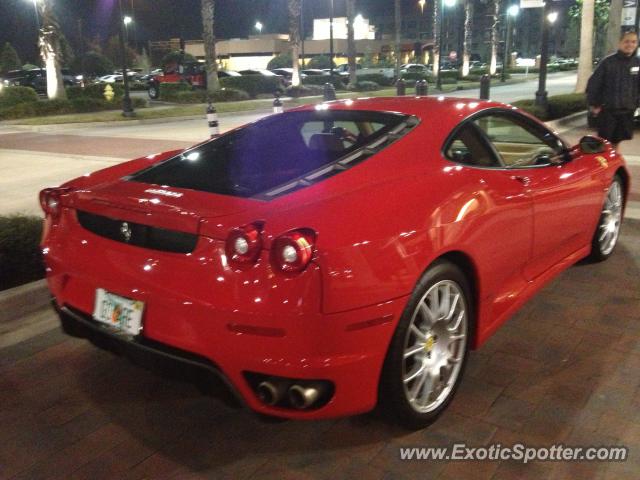 Ferrari F430 spotted in Jacksonville, Florida