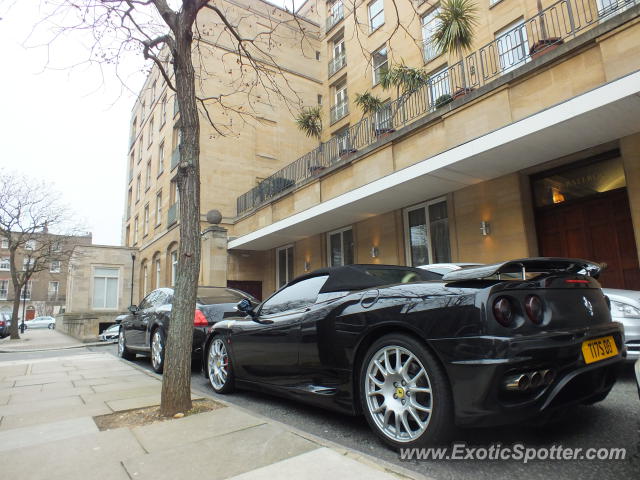 Ferrari 360 Modena spotted in London, United Kingdom