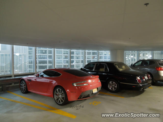 Aston Martin Vantage spotted in Chicago, Illinois