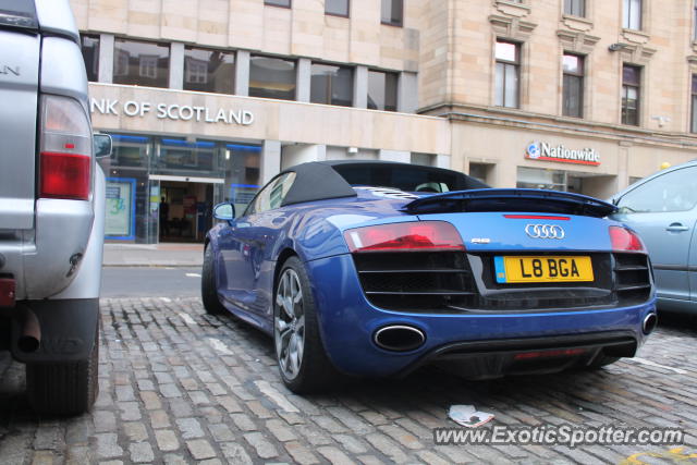 Audi R8 spotted in Edinburgh, United Kingdom