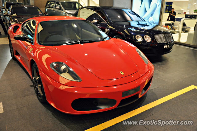 Ferrari F430 spotted in Bukit Bintang KL, Malaysia