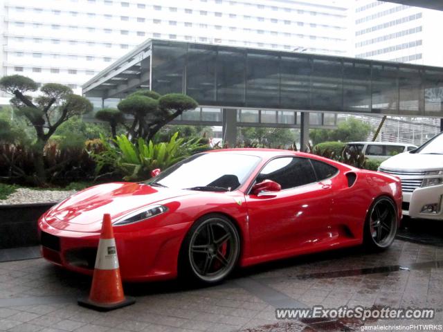 Ferrari F430 spotted in Jakarta, Indonesia