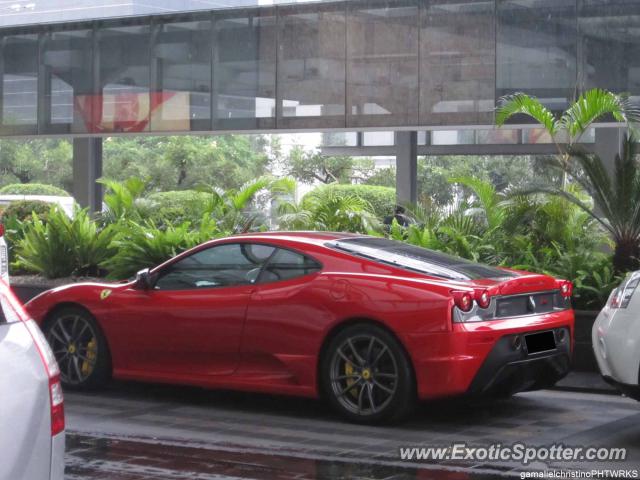 Ferrari F430 spotted in Jakarta, Indonesia