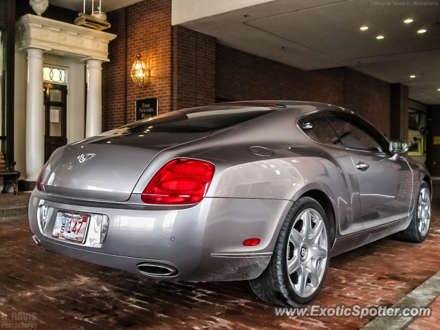 Bentley Continental spotted in Boston, Massachusetts