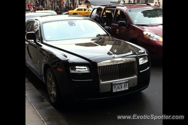 Rolls Royce Ghost spotted in New York, New York