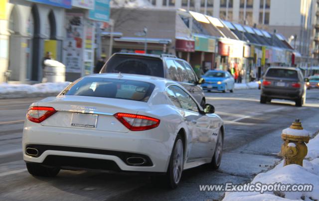 Maserati GranTurismo spotted in Toronto, Canada