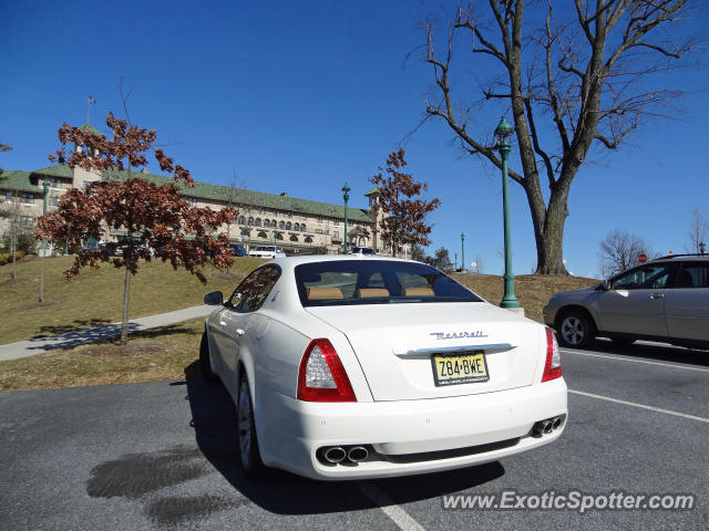 Maserati Quattroporte spotted in Hershey, Pennsylvania