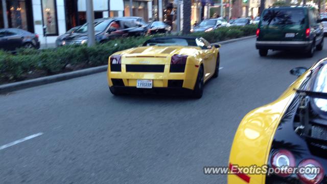 Lamborghini Gallardo spotted in Beverly Hills, California