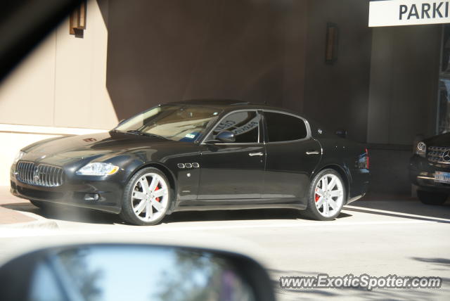 Maserati Quattroporte spotted in Dallas, Texas