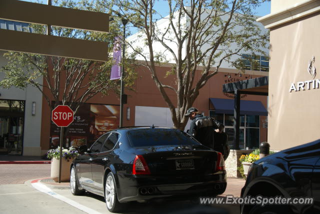 Maserati Quattroporte spotted in Dallas, Texas