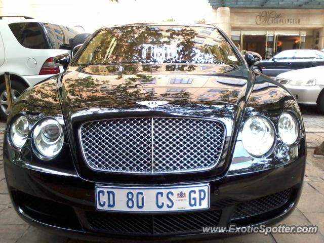 Bentley Continental spotted in Sandton, South Africa