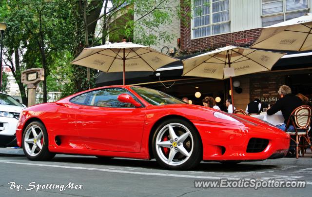 Ferrari 360 Modena spotted in Ciudad de México, Mexico