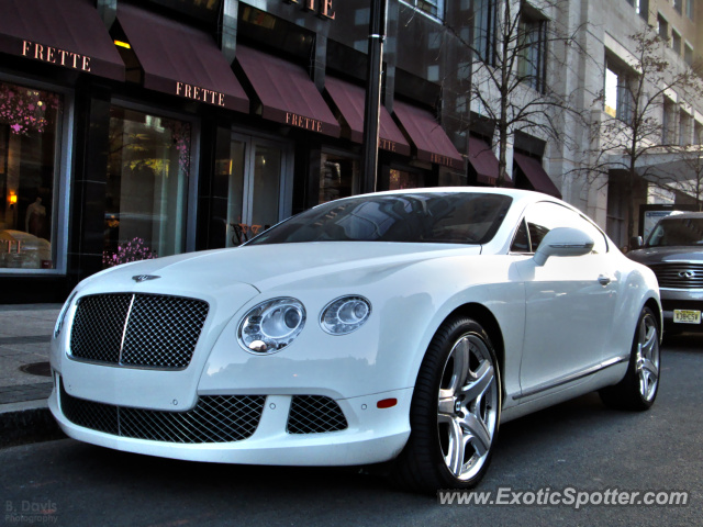 Bentley Continental spotted in Boston, Massachusetts