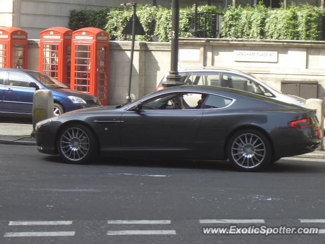 Aston Martin DB9 spotted in London, United Kingdom