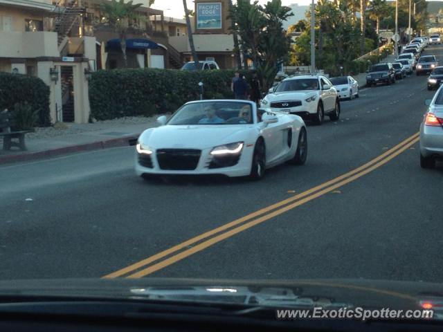 Audi R8 spotted in Laguna, California