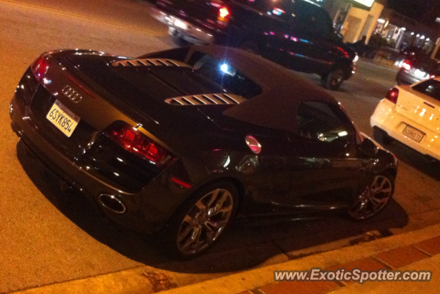 Audi R8 spotted in Orange, California