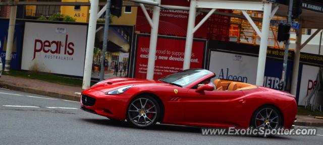 Ferrari California spotted in Brisbane, Australia