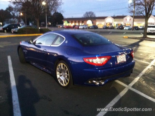 Maserati GranTurismo spotted in Salisbury, Maryland