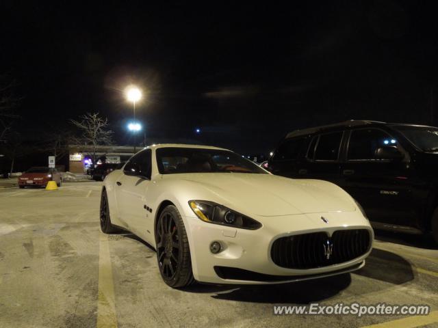 Maserati GranTurismo spotted in Barrington, Illinois