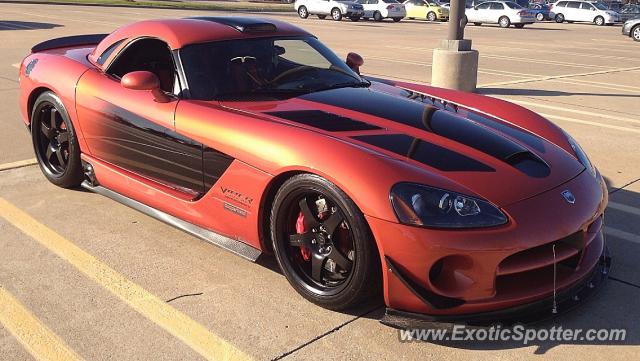 Dodge Viper spotted in Dallas, Texas