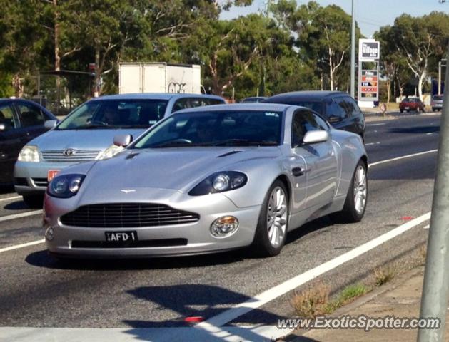 Aston Martin Vanquish spotted in Melbourne, Australia