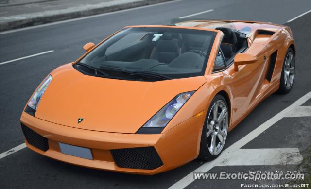 Lamborghini Gallardo spotted in Rio de Janeiro, Brazil