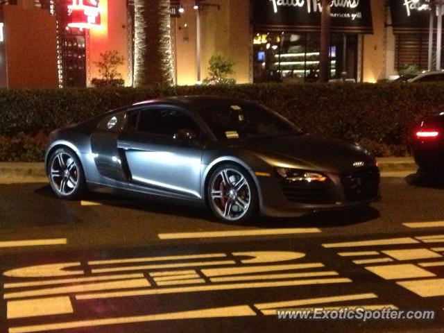 Audi R8 spotted in Irvine, California