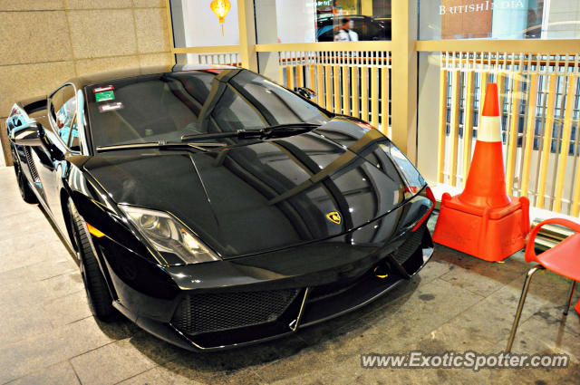 Lamborghini Gallardo spotted in Bukit Bintang KL, Malaysia