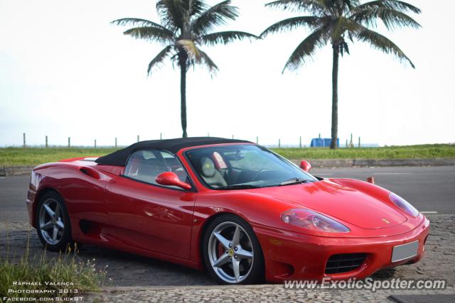 Ferrari 360 Modena spotted in Rio de Janeiro, Brazil